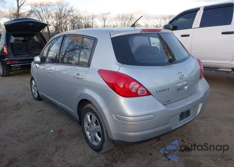 2007 Nissan Versa 1.8Sl from USA, damaged, VIN 3N1BC13E97L353589